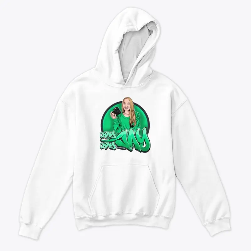 CrayCrayJay Graffiti Kids Hoodie 